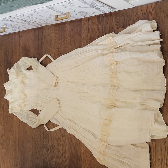 EUC Gunne Sax 1970's(?) floor length dress - Size 6 - Picture 1 of 10